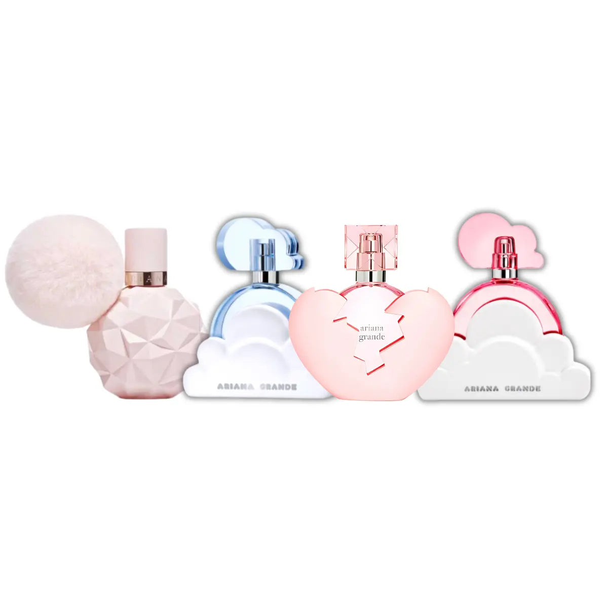 Sada 4 parfémů | Sweet Like Candy, Cloud, Cloud Pink, Thank u Next 100ml
