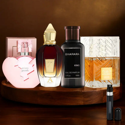 Sada 4 parfémů | Thank u Next, King, Alexandria 2, Khamrah